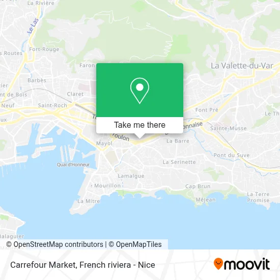 Carrefour Market map