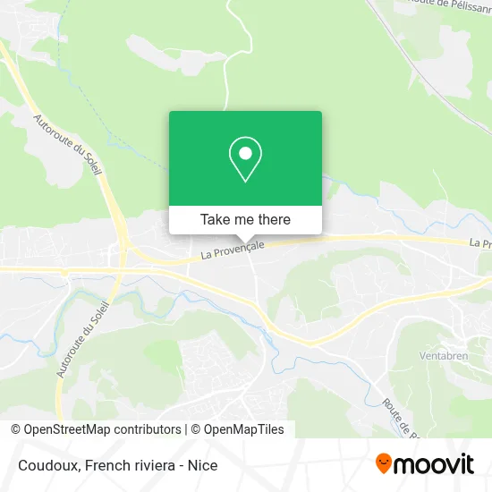 Coudoux map