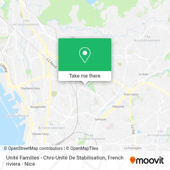 Unité Familles - Chrs-Unité De Stabilisation map