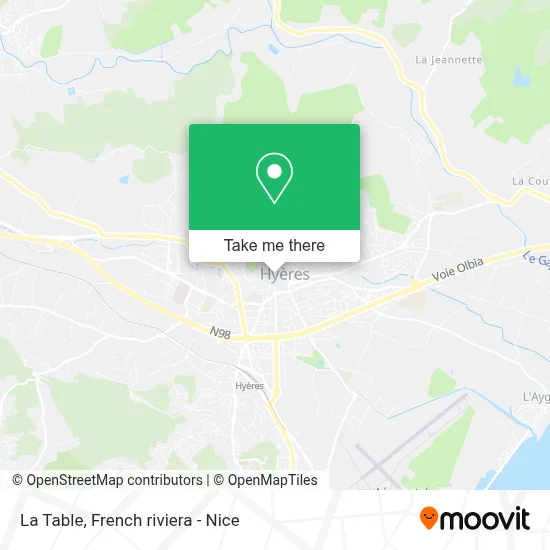 La Table map
