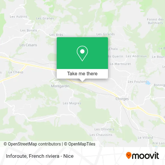Inforoute map