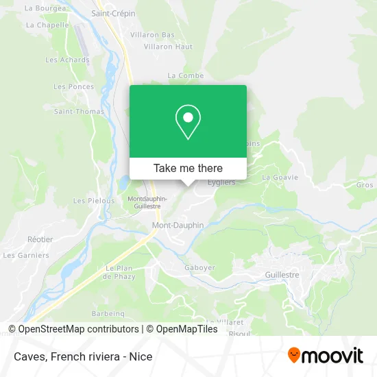 Grotte map
