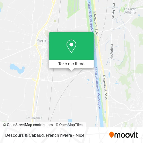Descours & Cabaud map