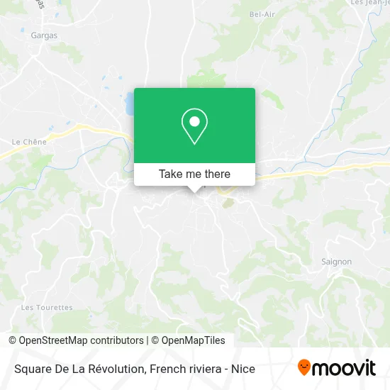 Square De La Révolution map