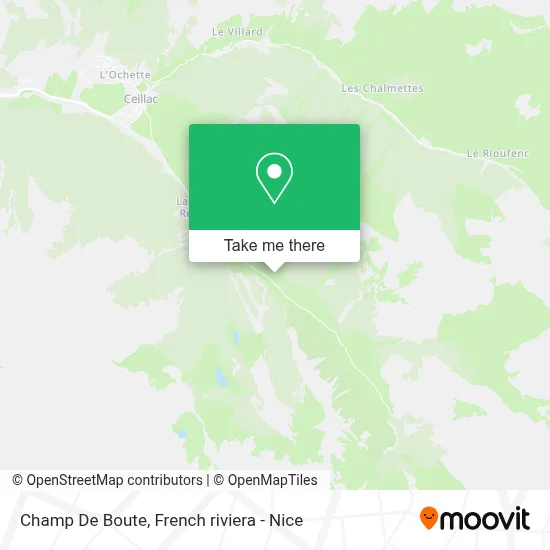Champ De Boute map