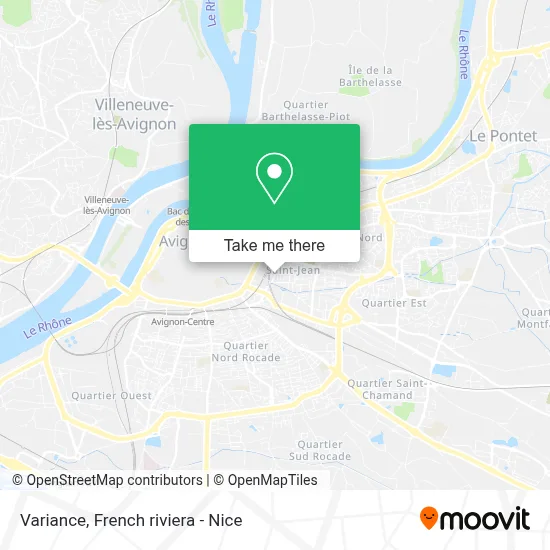 Mapa Variance