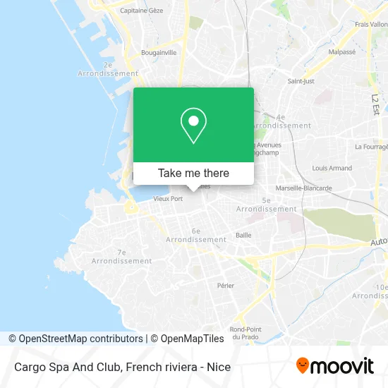 Cargo Spa And Club map