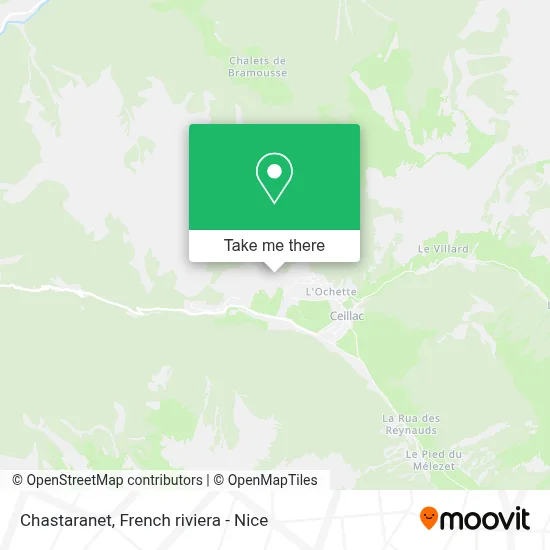 Chastaranet map