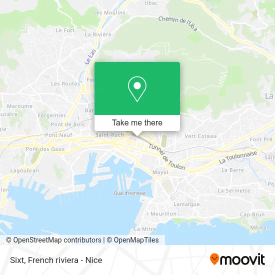 Sixt map