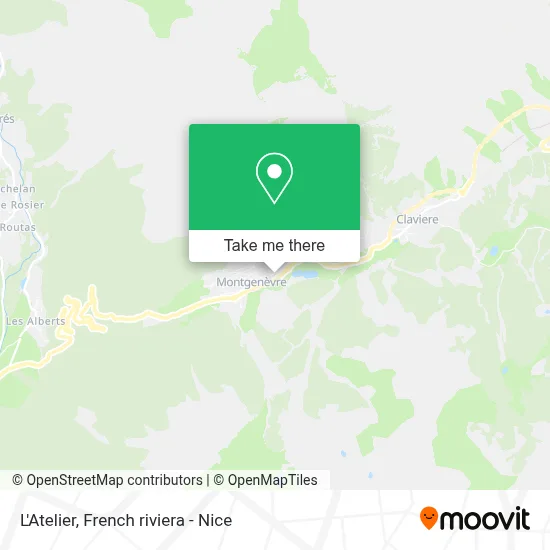 L'Atelier map