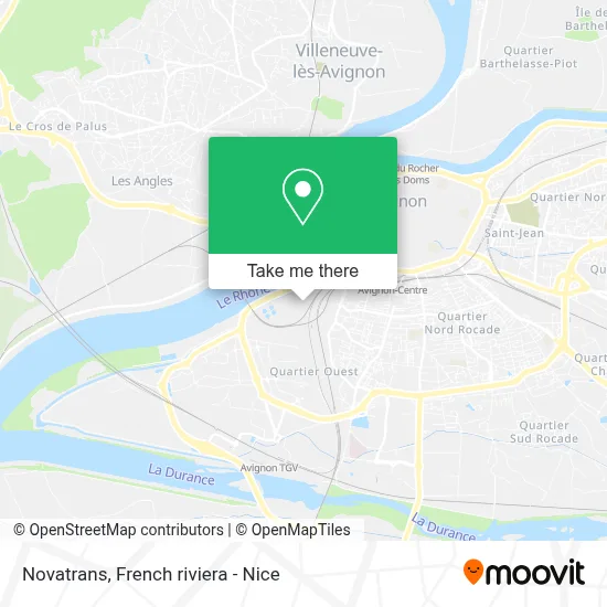 Novatrans map
