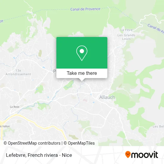 Lefebvre map