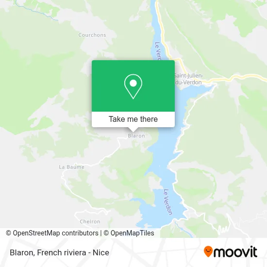 Blaron map
