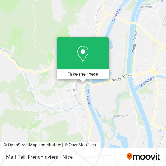 Maif Teil map