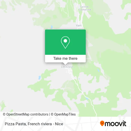 Pizza Pasta map