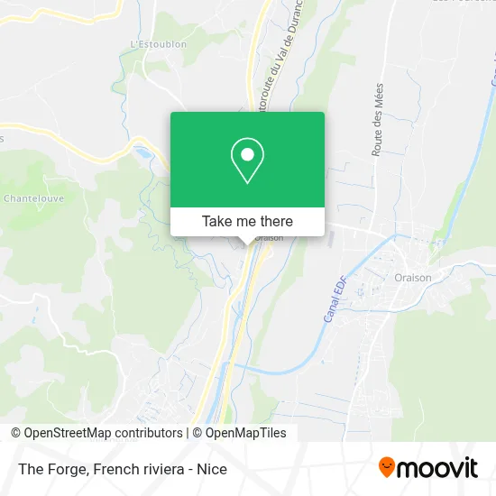 La Forge map
