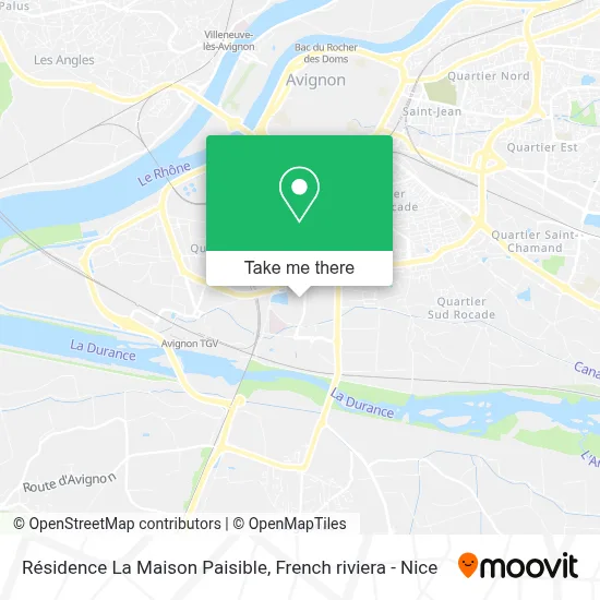 Résidence La Maison Paisible map
