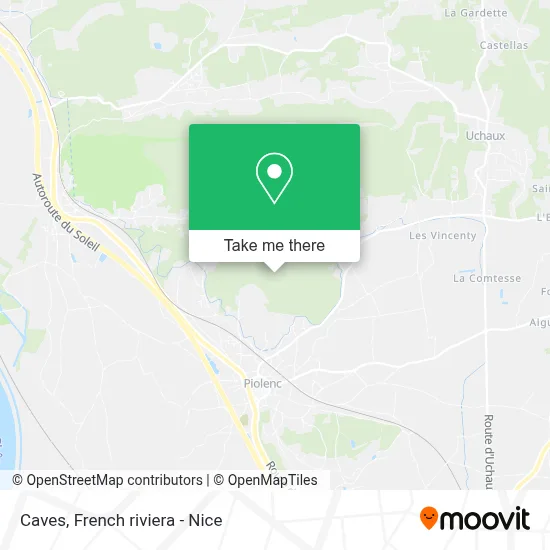 Grotte map