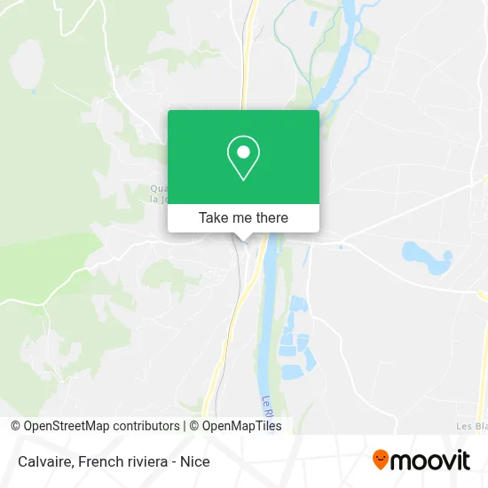 Calvaire map