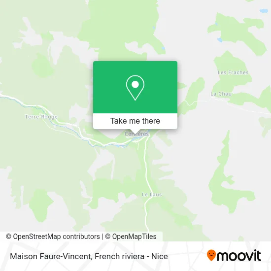 Maison Faure-Vincent map