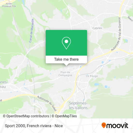 Sport 2000 map