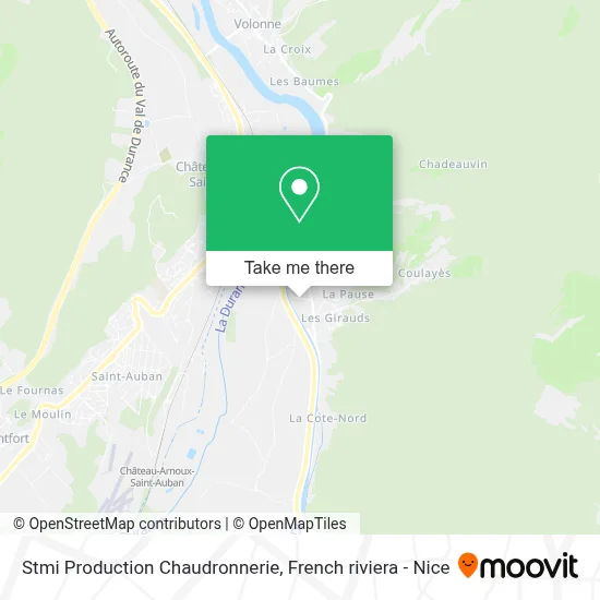 Mapa Stmi Production Chaudronnerie