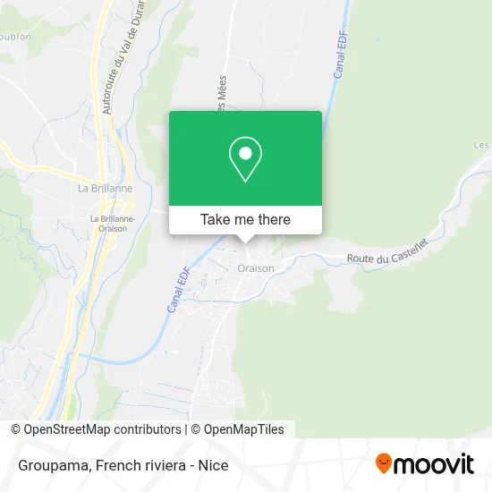 Groupama map