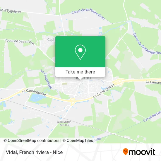 Vidal map