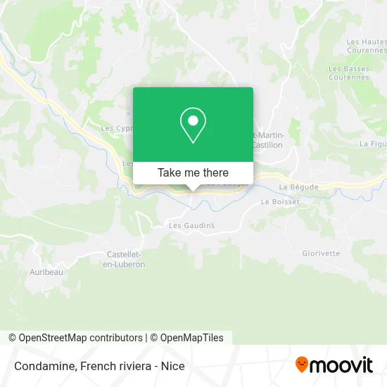 Condamine map