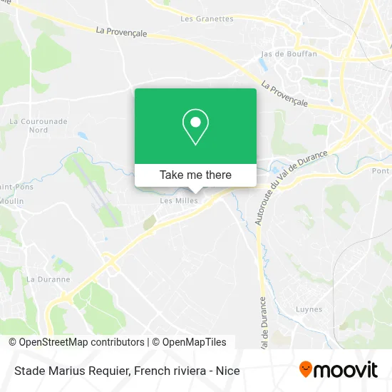 Stade Marius Requier map