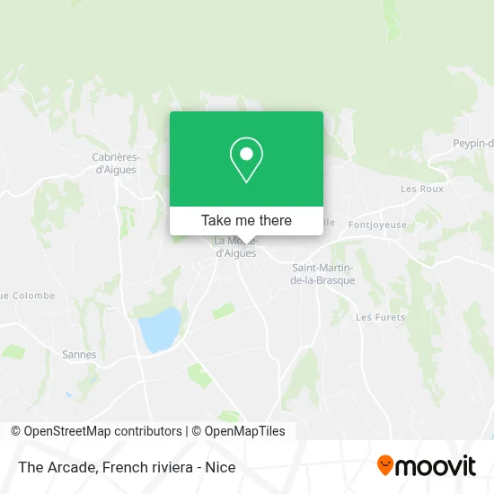 L'Arcade map