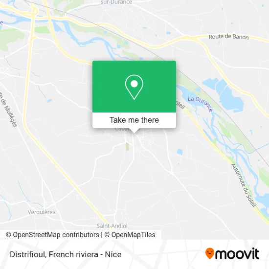 Distrifioul map