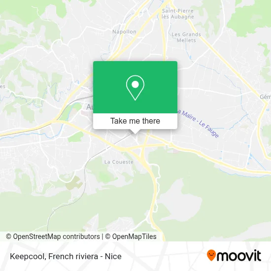 Keepcool map