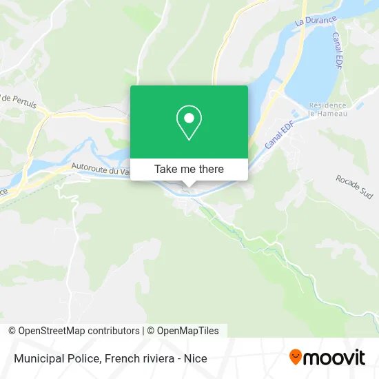 Police Municipale map