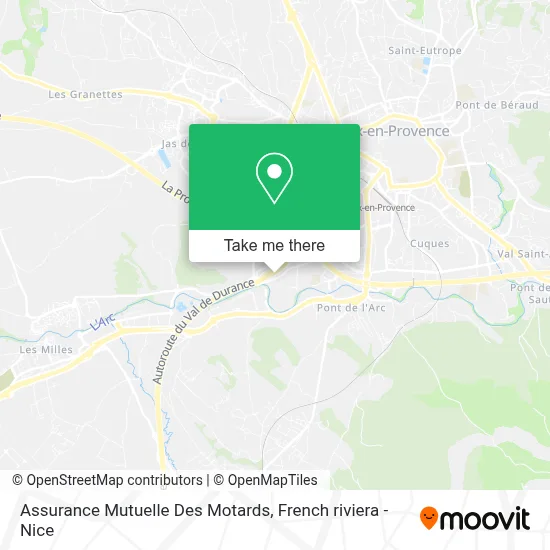 Assurance Mutuelle Des Motards map