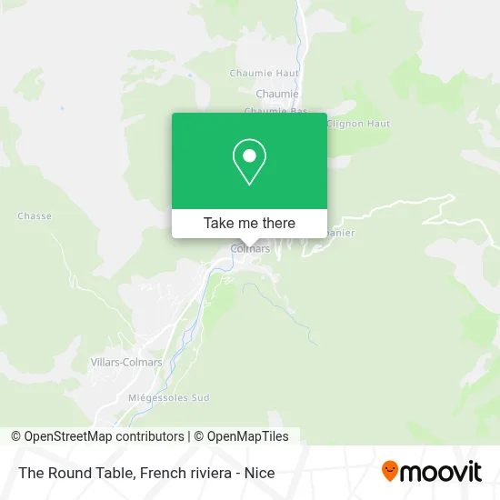 La Table Ronde map