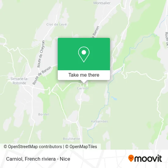 Carniol map