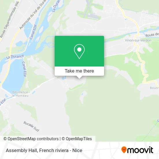 Assembly Hall map