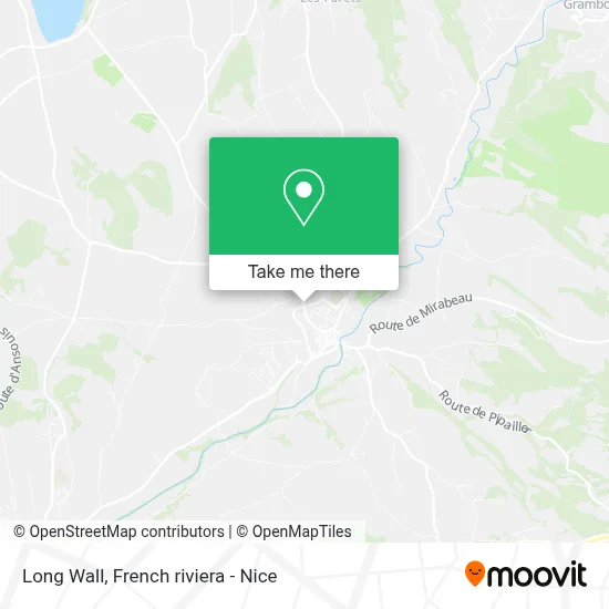 Le Long Mur map