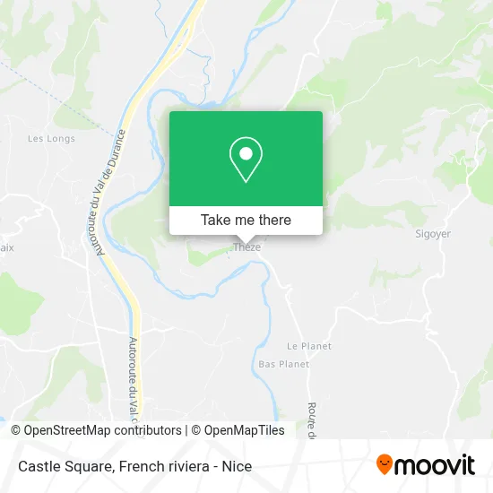Place Du Château map