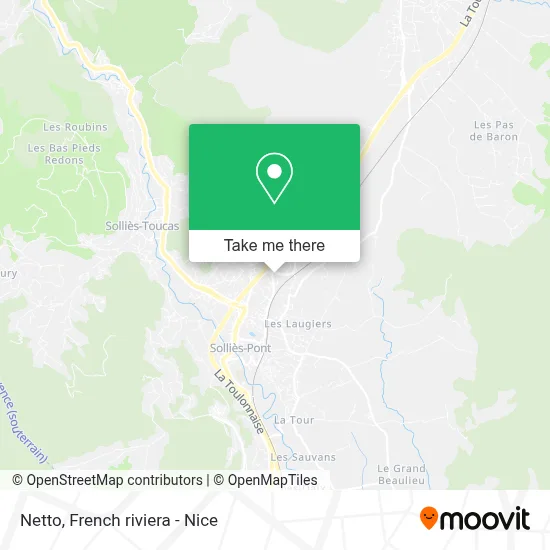Netto map