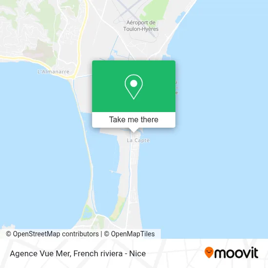 Agence Vue Mer map