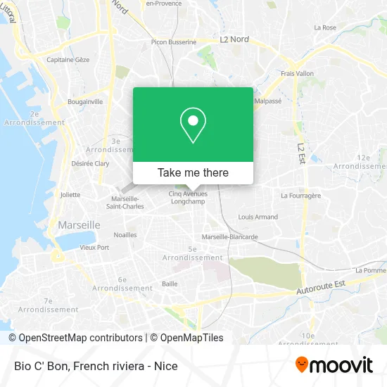 Bio C' Bon map