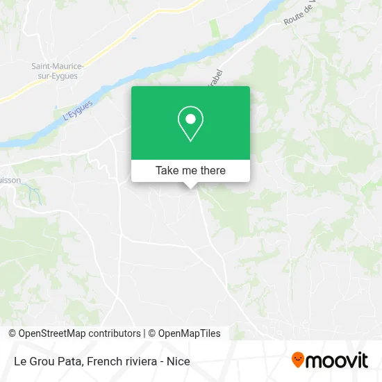 Le Grou Pata map