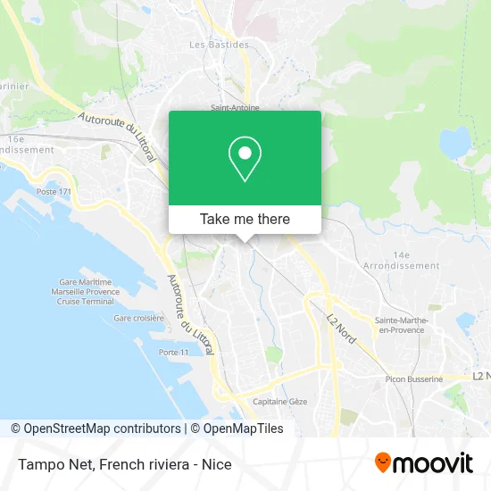 Tampo Net map