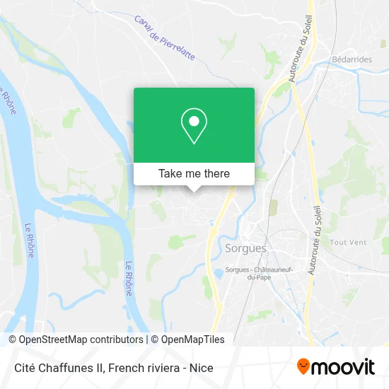 Cité Chaffunes II map