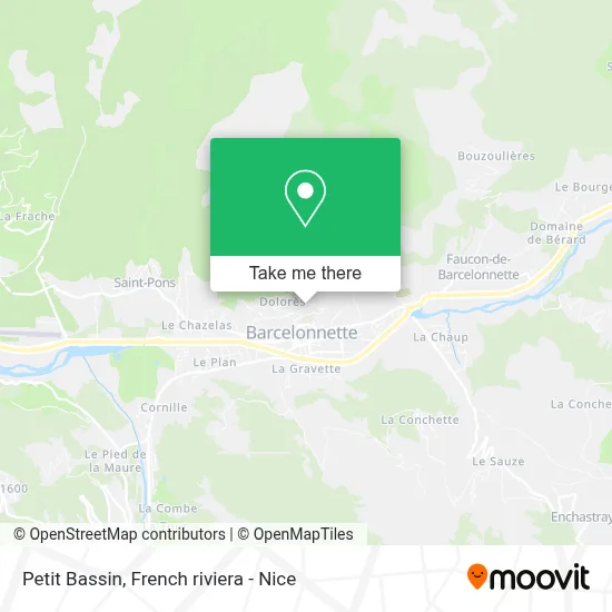 Petit Bassin map