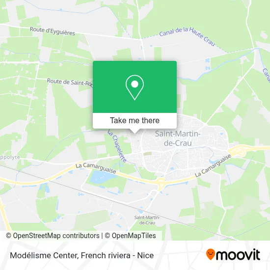 Modélisme Center map