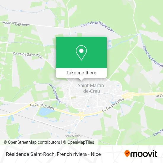 Résidence Saint-Roch map