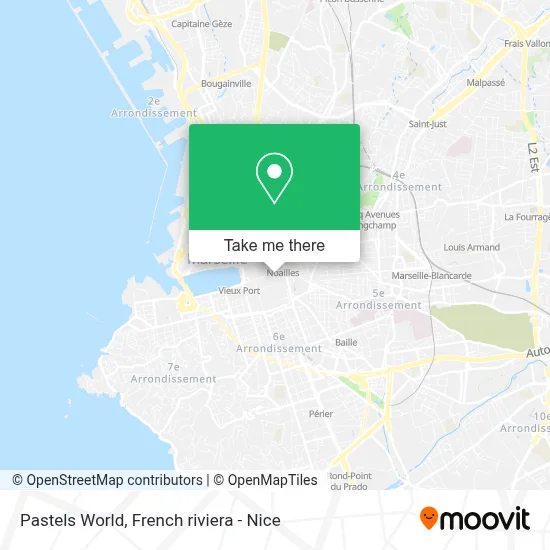 Pastels World map